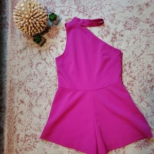 She + Sky Pink Romper L